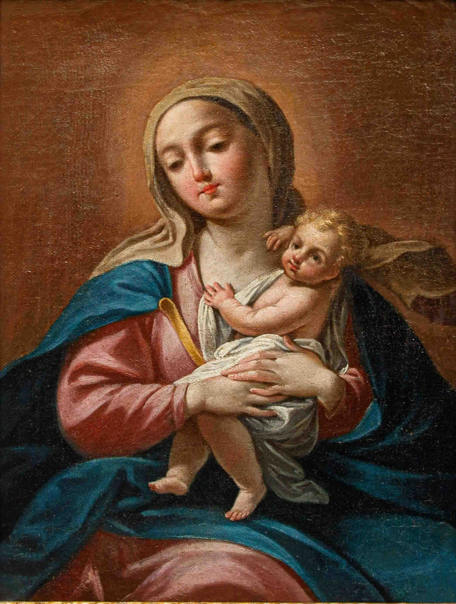 École émilienne, XVIIIe siècle, Madone à l'Enfant